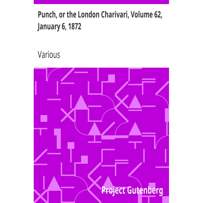 Punch, or the London...