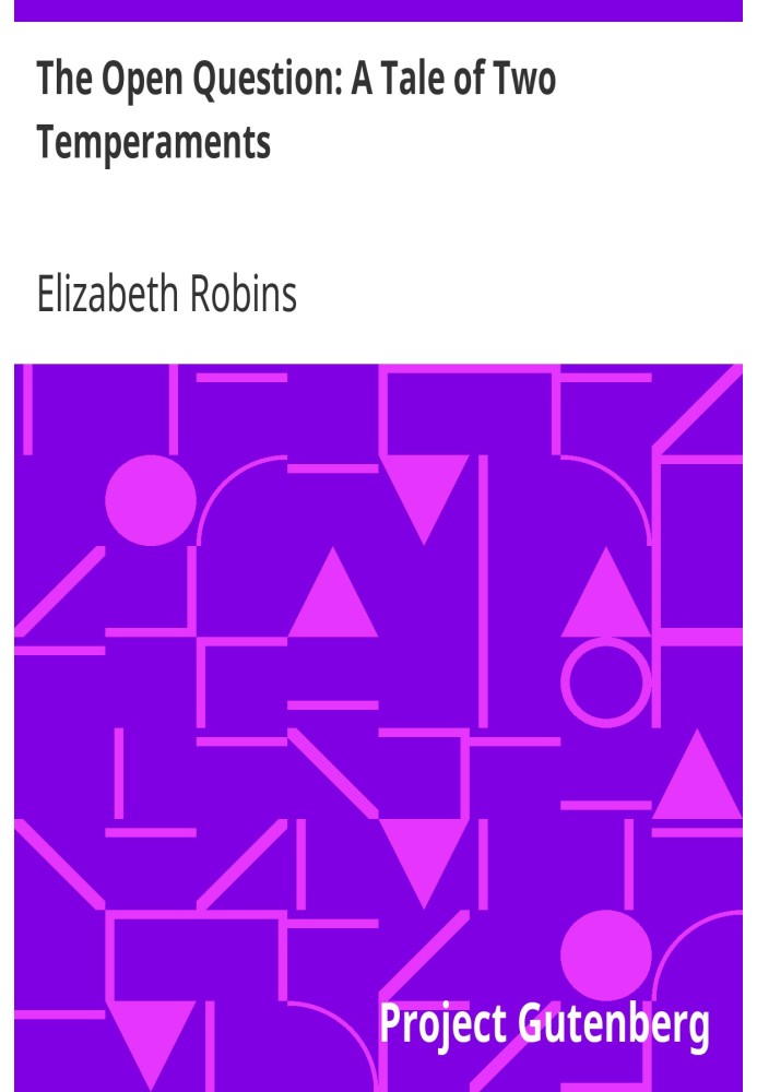 Відкрите питання: Повість про два темпераменти