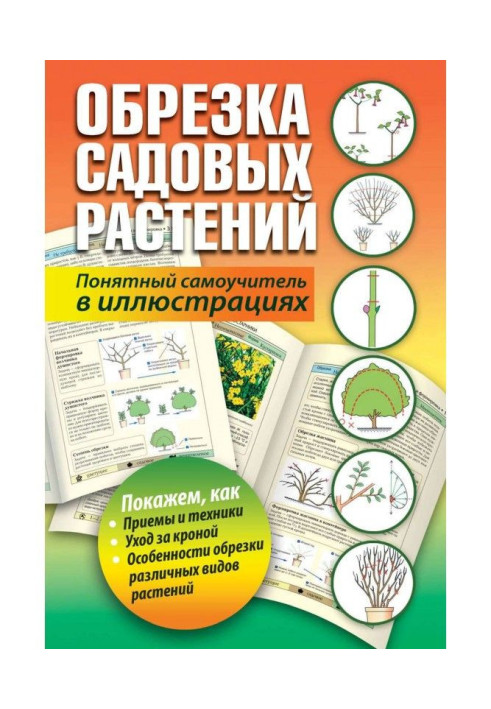 Trimming of garden plants. A clear manual for self-tuition is in illustrations