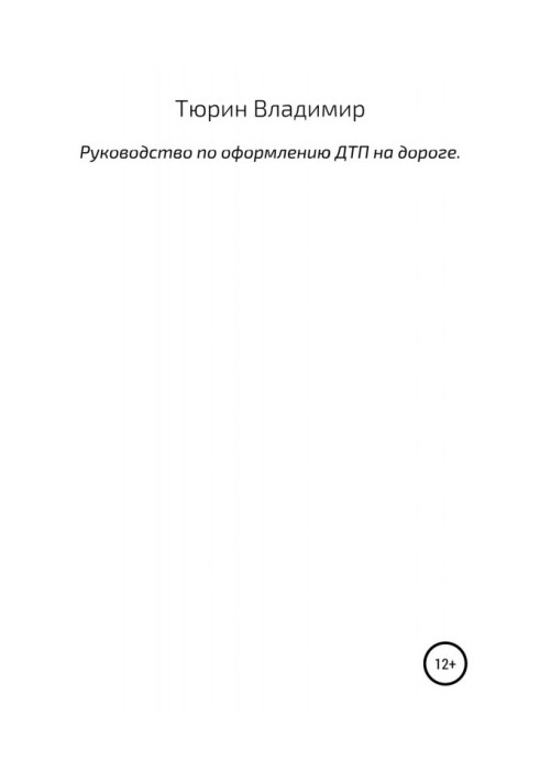 Руководство по оформлению ДТП на дороге