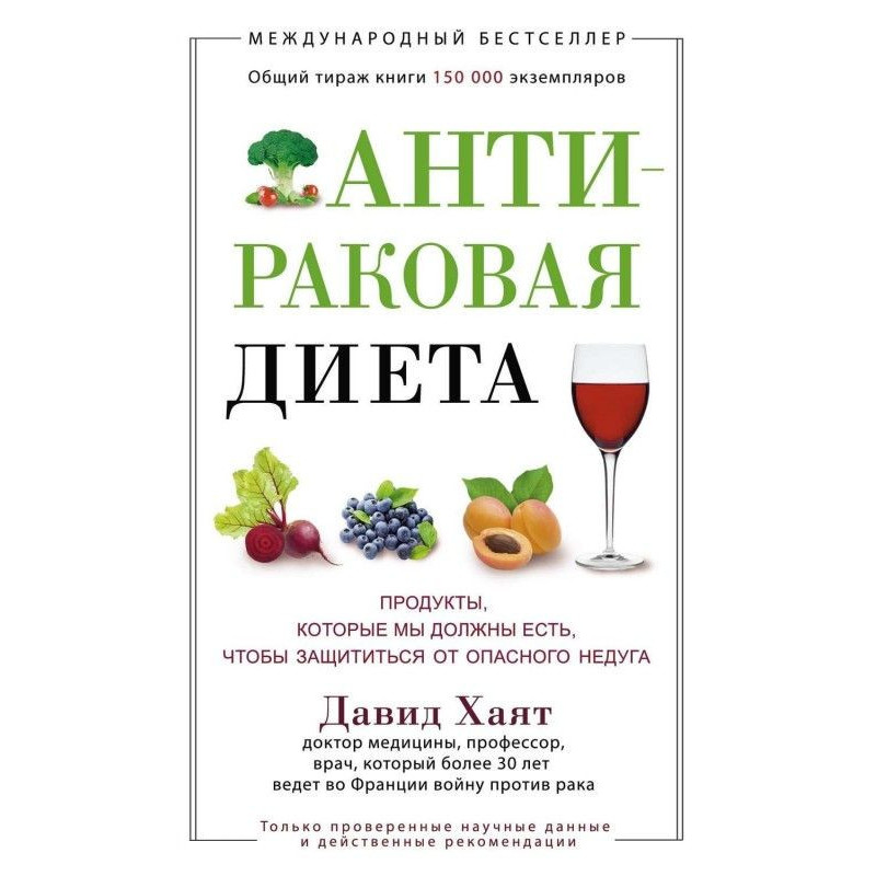 Антиракова дієта. Продукти,...