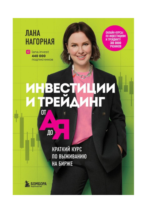 Investments and трейдинг from And to Я. the Short course on a survival on an exchange