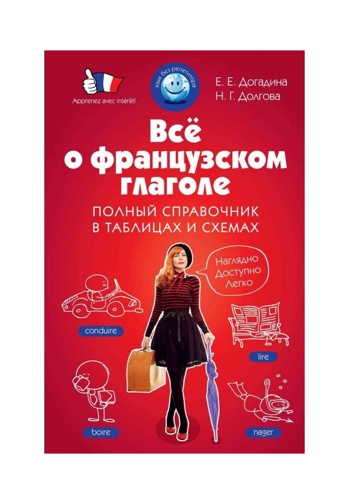 Все про французьке дієслово. Повний довідник у таблицях та схемах