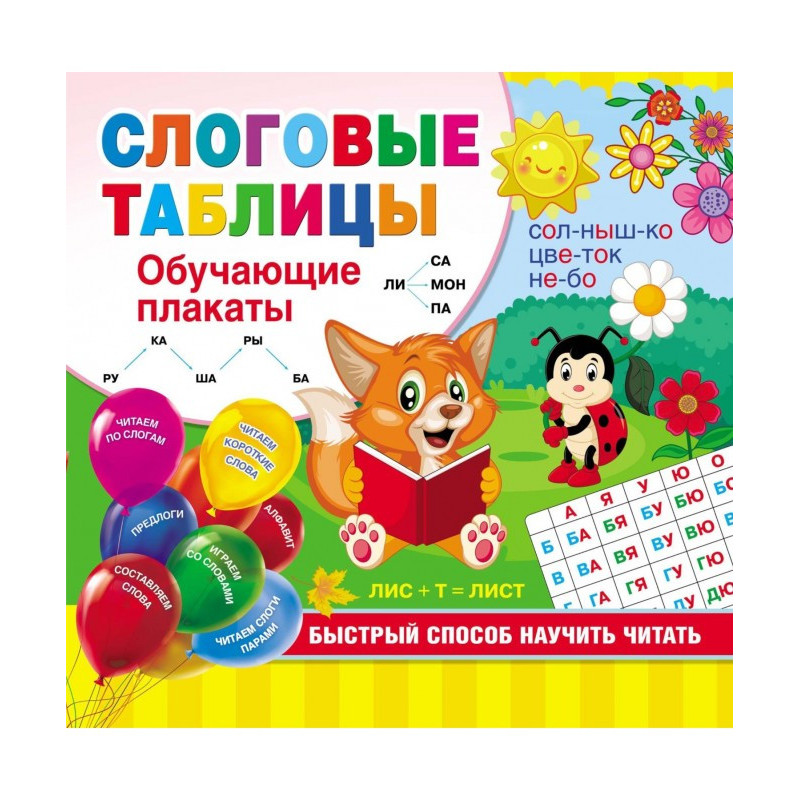 Слоговые таблицы. Быстрый...