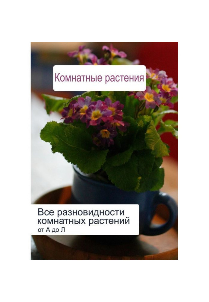 All varieties of room plants (from And to Л)