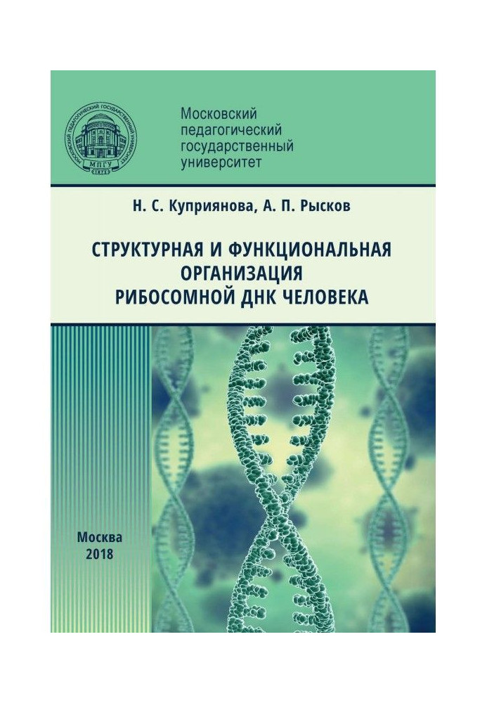 Structural and functional organization of ribosomal DNA of man