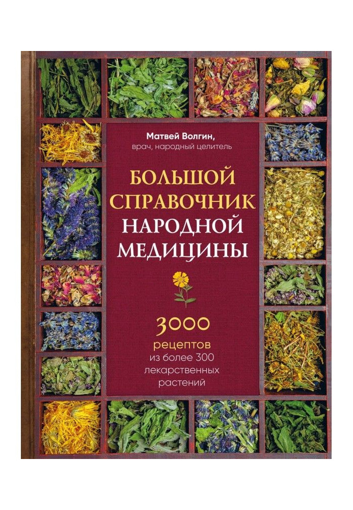 Large reference book of ethnomedicine. 3000 recipes from more than 300 medical plants