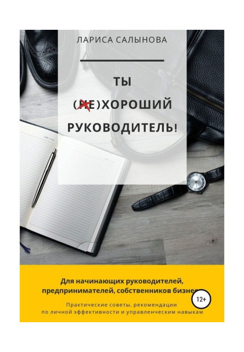 Ти (не) хороший керівник. Як через особисту ефективність підвищити ефективність команди