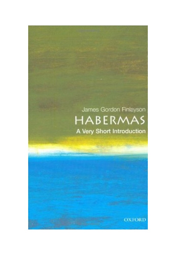 Habermas: A Very Short Introduction