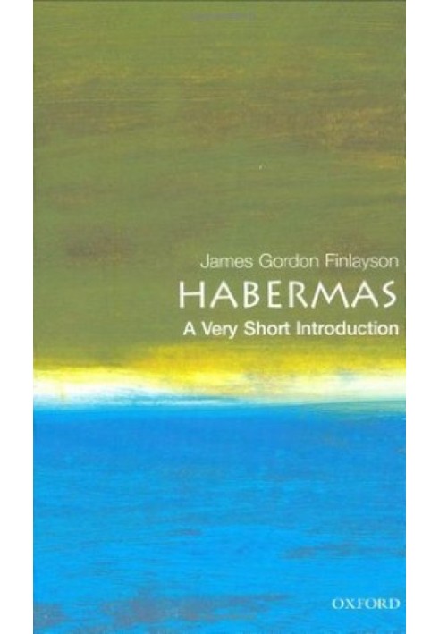 Habermas: A Very Short Introduction