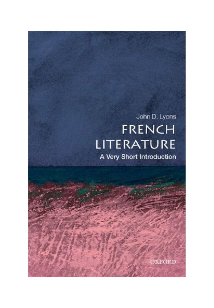 French Literature: A Very Short Introduction