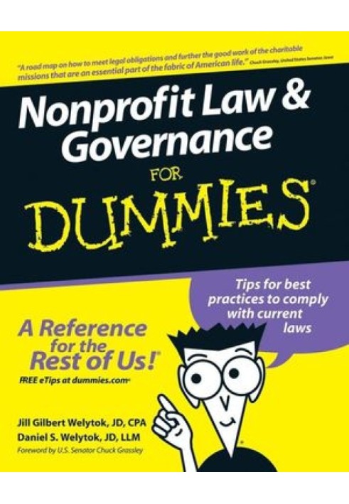 Nonprofit Law and Governance For Dummies®