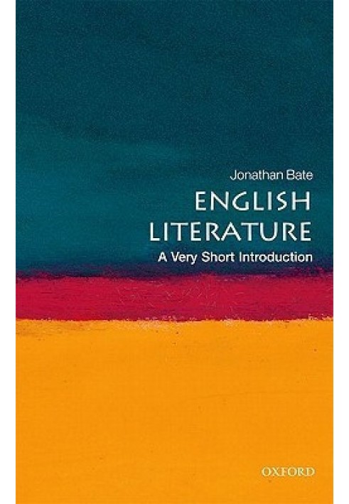 English Literature: A Very Short Introduction