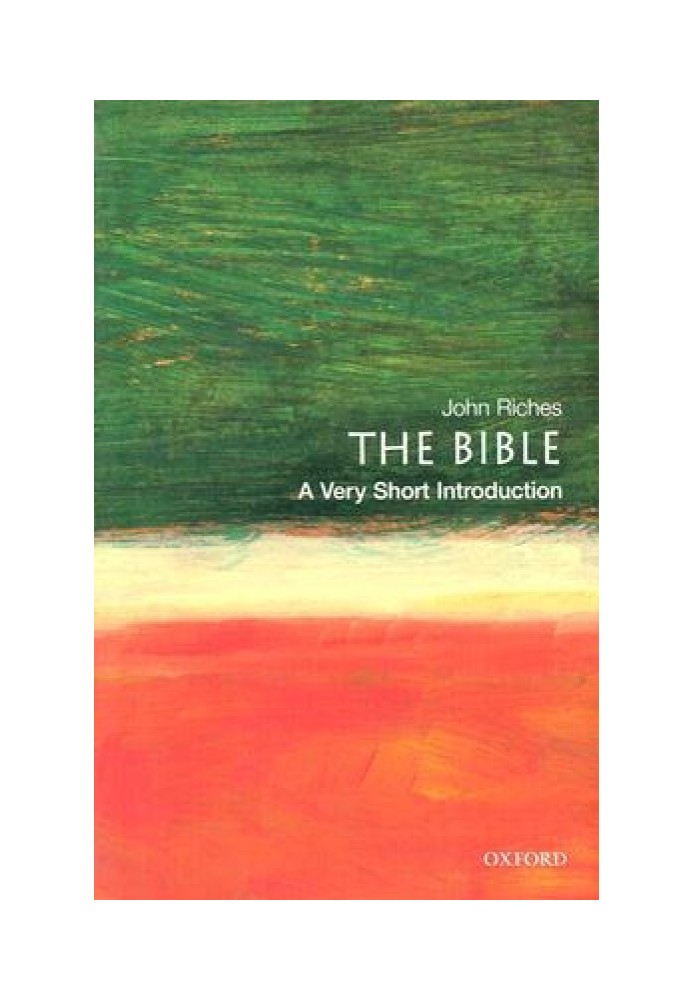 The Bible: A Very Short Introduction