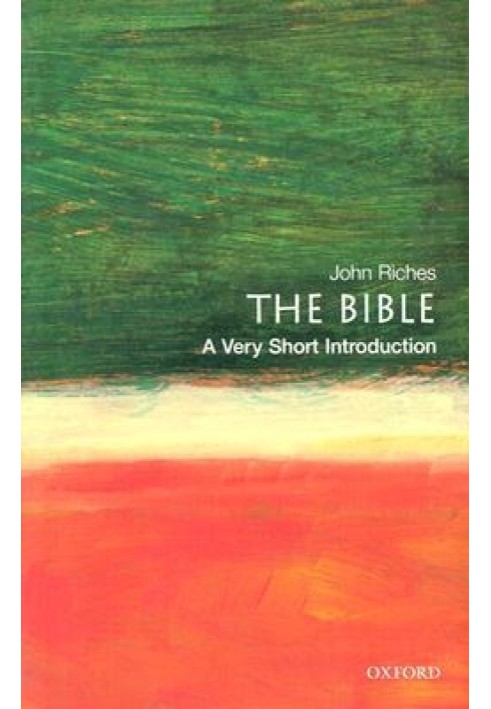 The Bible: A Very Short Introduction