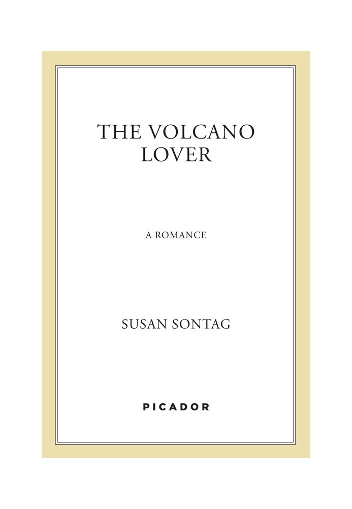 The Volcano Lover