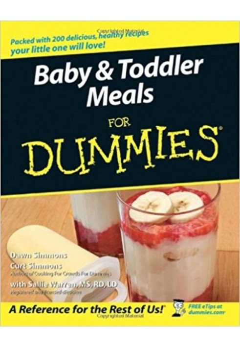 Baby & Toddler Meals For Dummies®