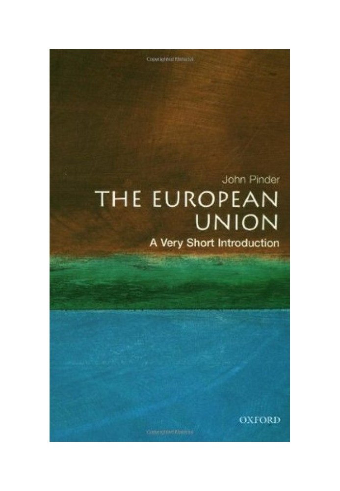 The European Union: A Very Short Introduction