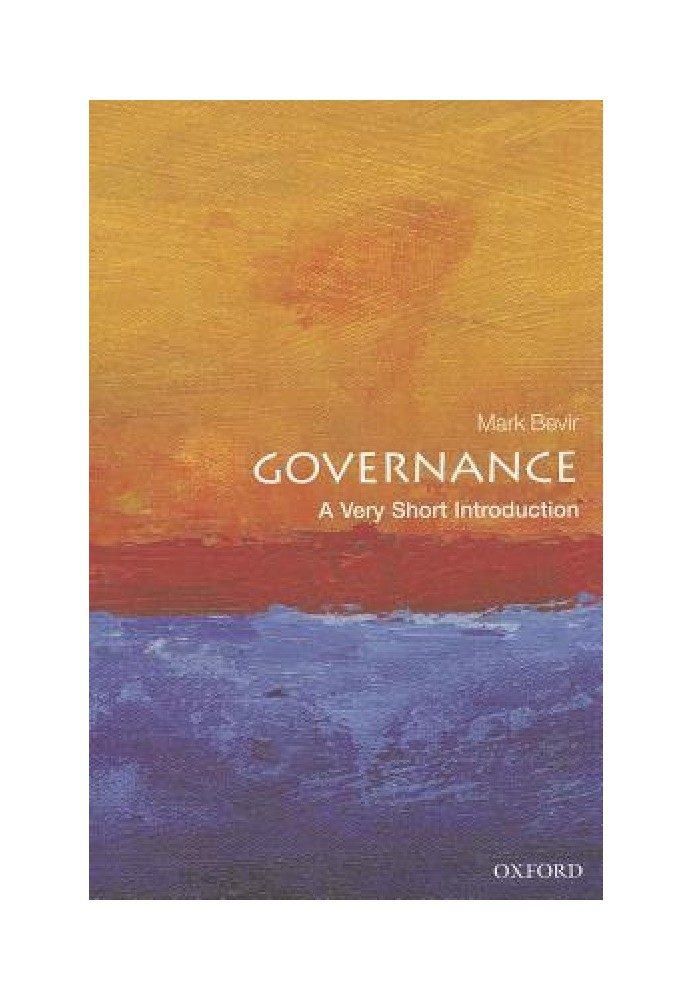 Governance: A Very Short Introduction