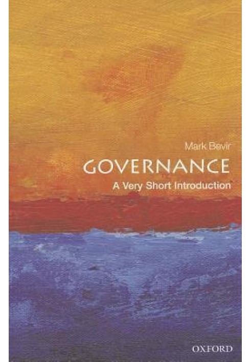 Governance: A Very Short Introduction