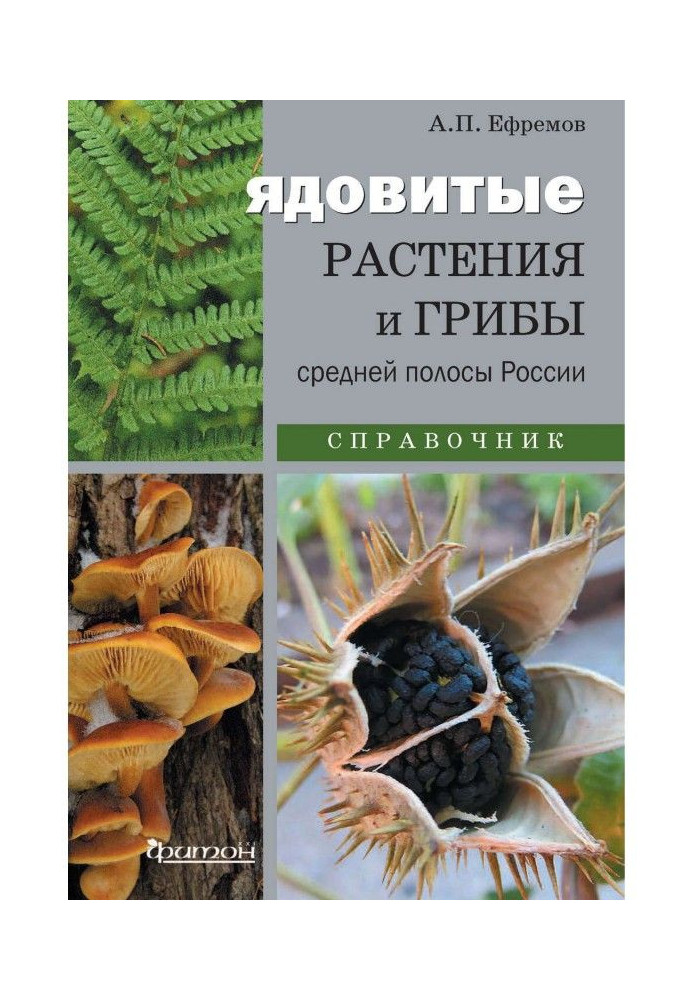 Poisonous plants and mushrooms of middle stripe of Russia