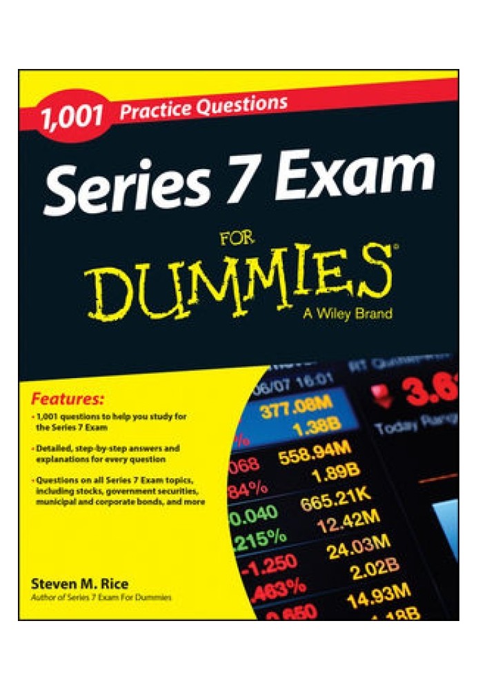 1,001 Series 7 Exam Practice Questions for Dummies®