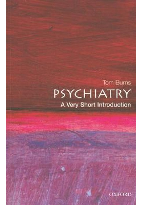 Psychiatry: A Very Short Introduction