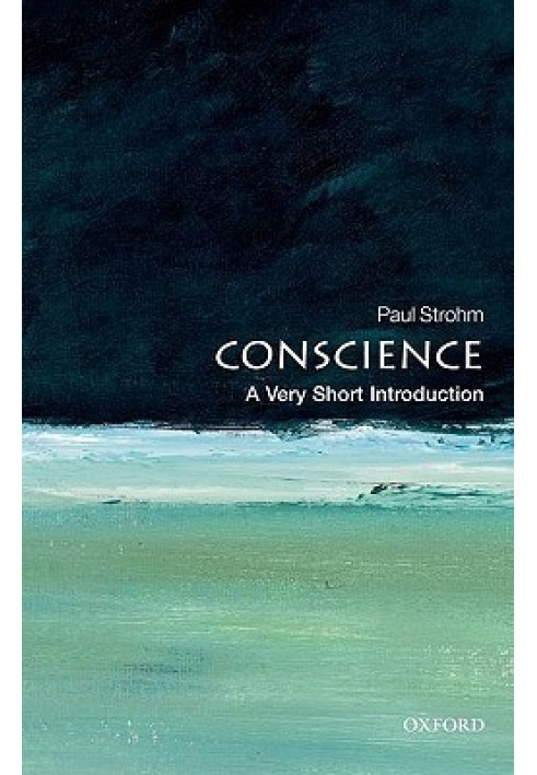 Conscience: A Very Short Introduction