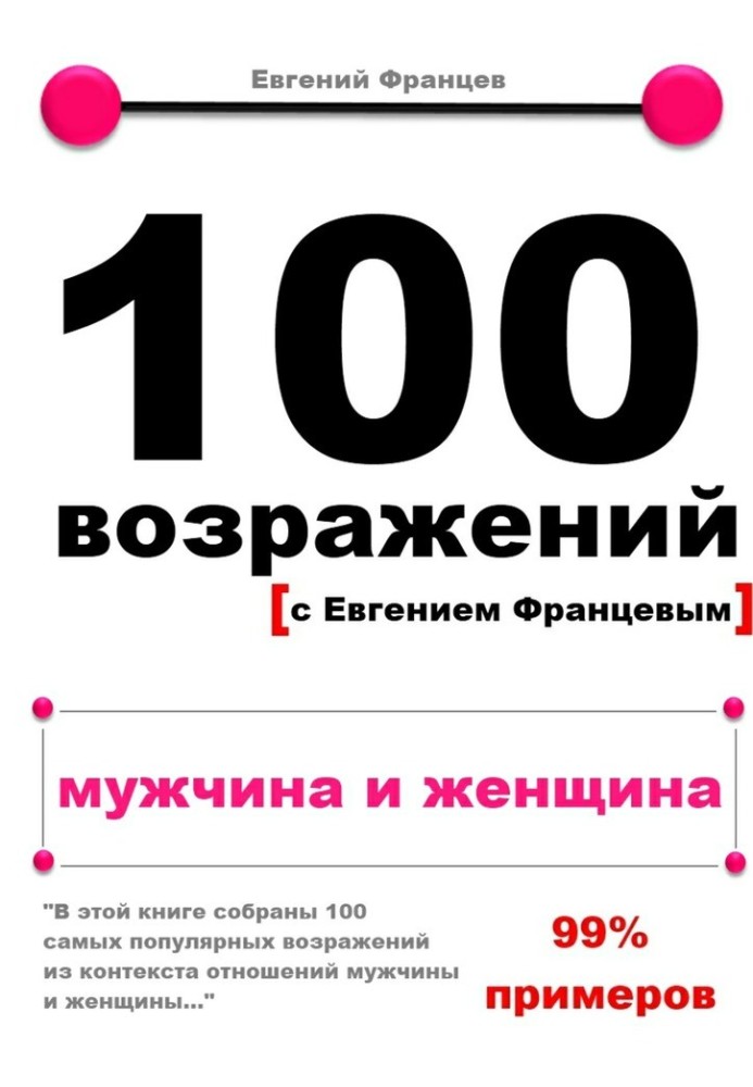 100 заперечень. чоловік і жінка