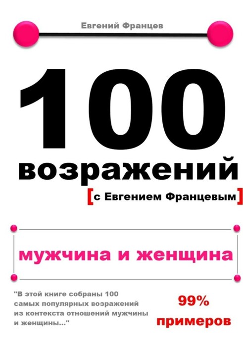 100 заперечень. чоловік і жінка