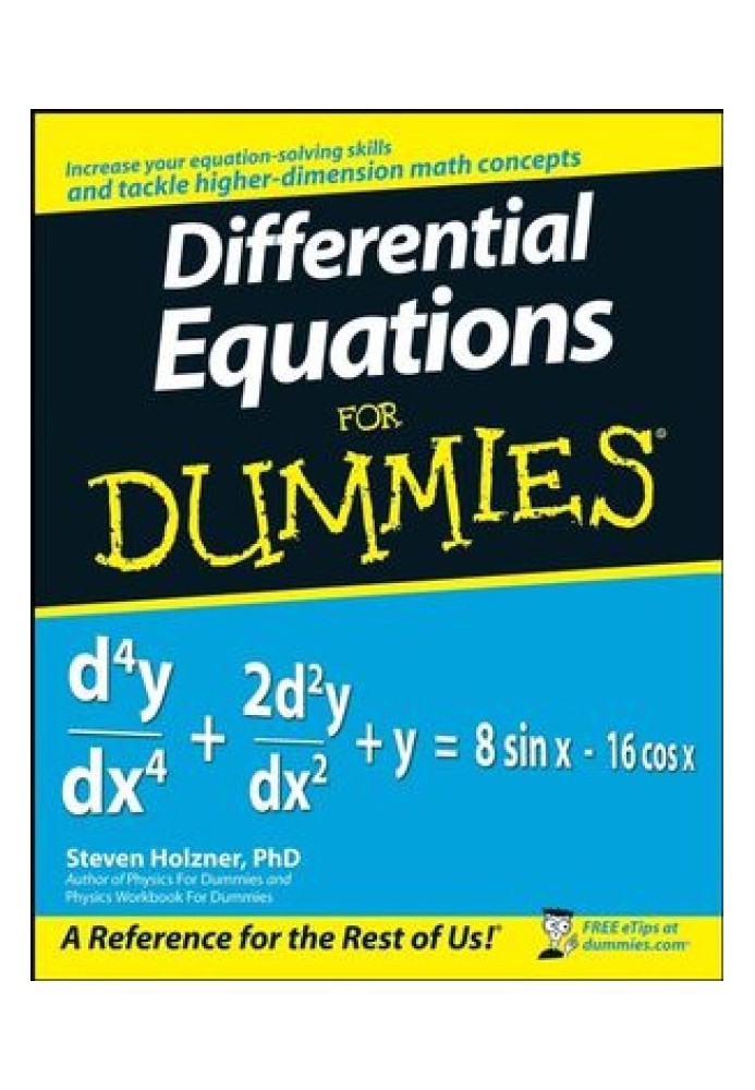 Differential Equations For Dummies®