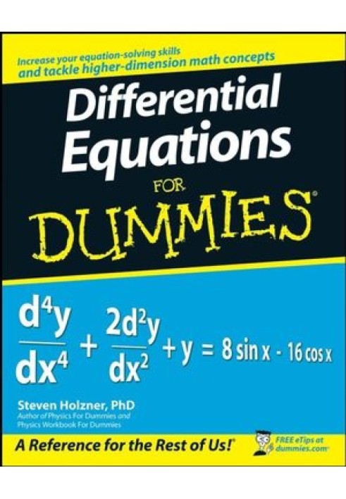 Differential Equations For Dummies®