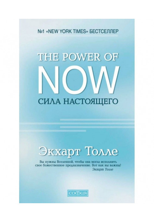 The Power of Now. Сила сьогодення