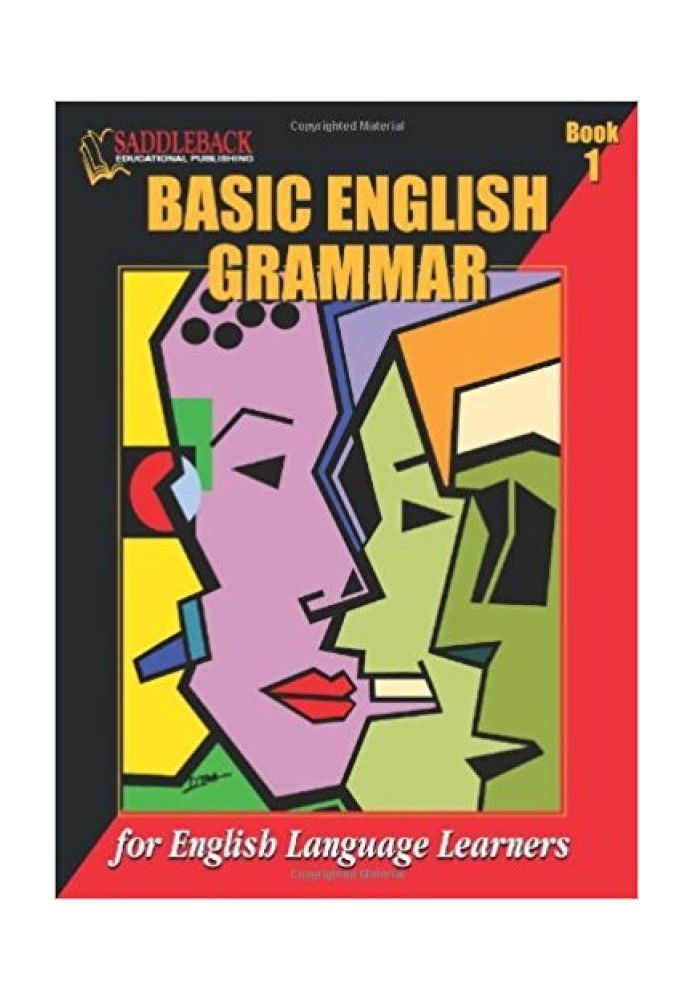 Basic English Grammar: For English Language Learners: Book 1