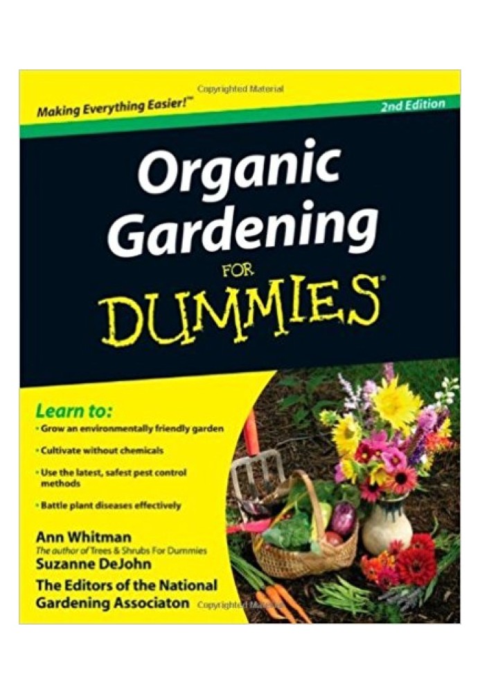 Organic Gardening For Dummies®