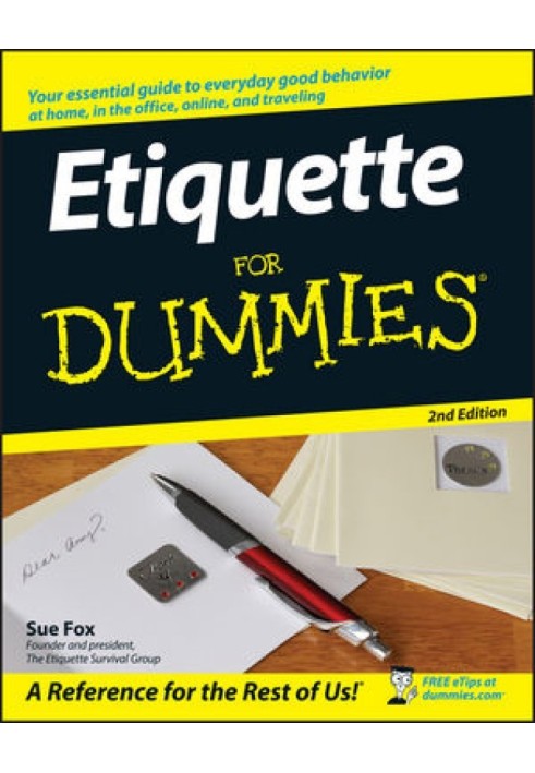 Etiquette For Dummies®