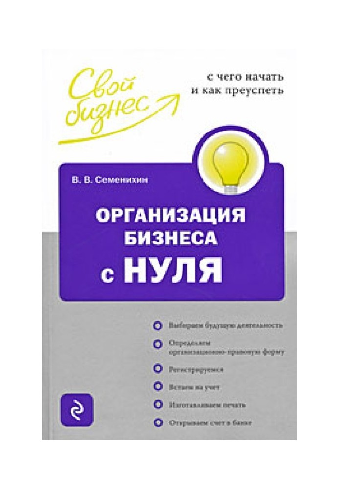 Організація бізнесу з нуля. З чого почати і як досягти успіху