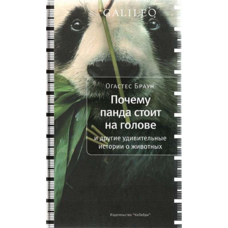 Why the panda stands on its...