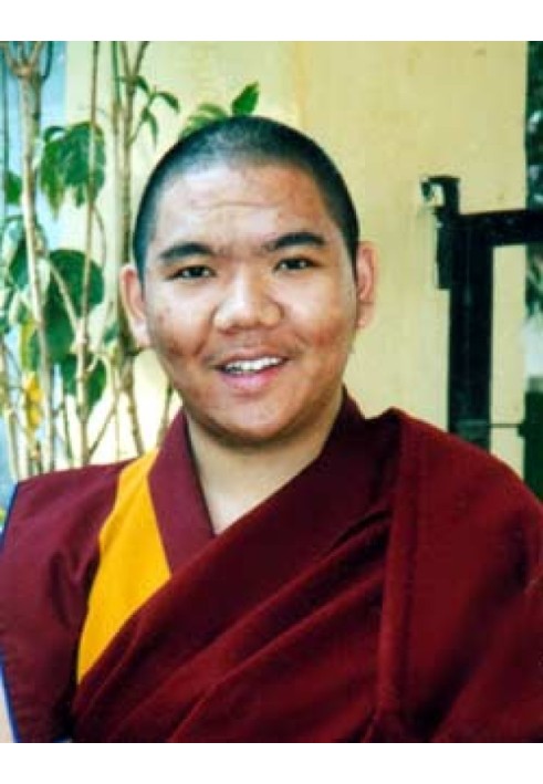 Portrait of Tsenshab Serkong Rinpoche