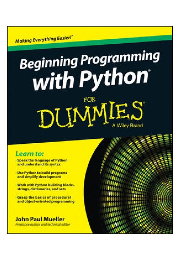 Beginning Programming with Python® For Dummies®