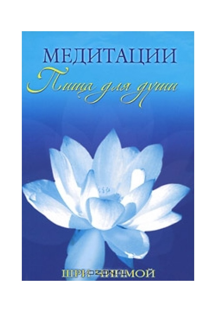 Sri Chinmoy. Meditation is food for the soul