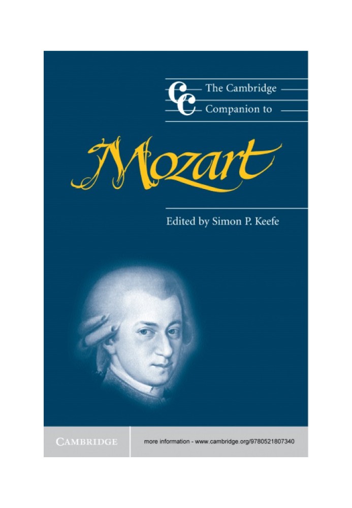 The Cambridge Companion to Mozart