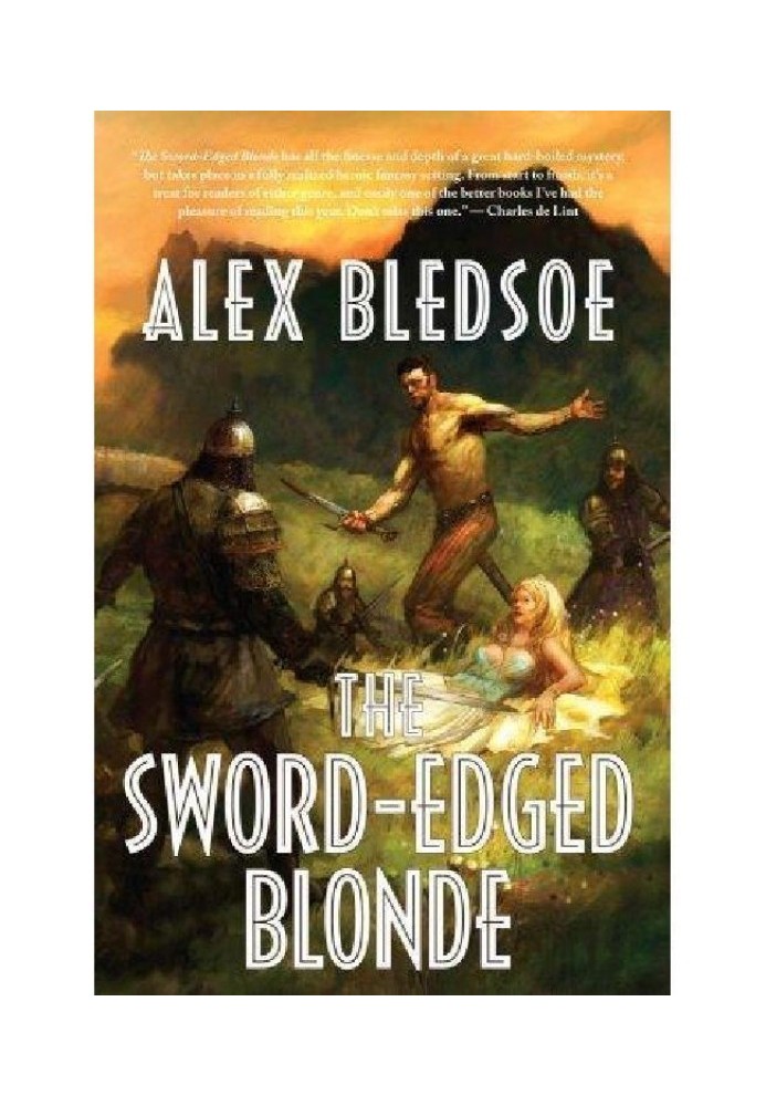 The Sword-Edged blonde