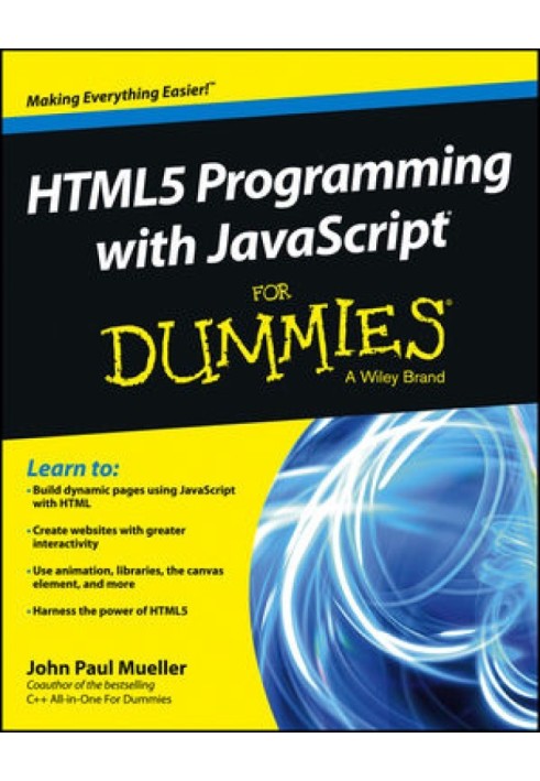 HTML5 Programming with JavaScript® For Dummies®