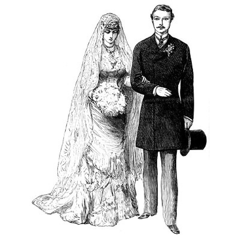 Victorian wedding