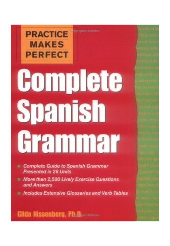 Practice Makes Perfect: Complete Spanish Grammar