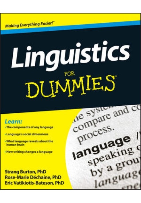 Linguistics For Dummies®