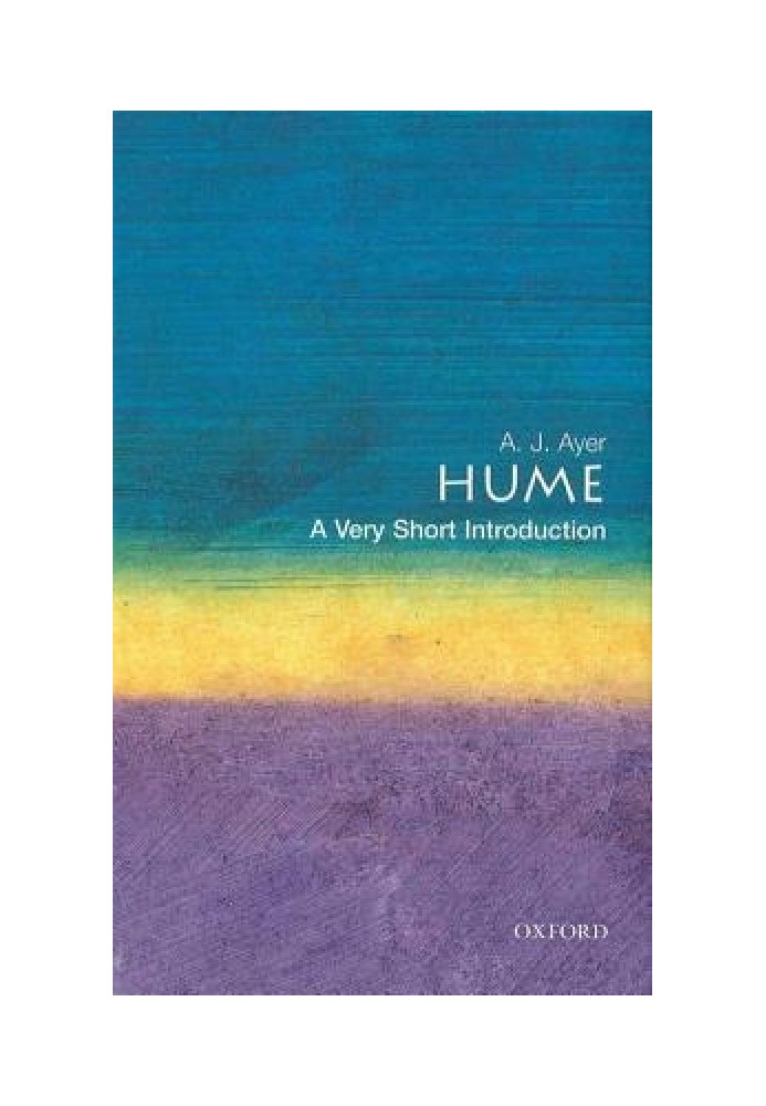 Hume: A Very Short Introduction