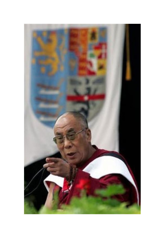 "War and Peace" by the 14th Dalai Lama: Lecture at Rutgers University September 27, 2005