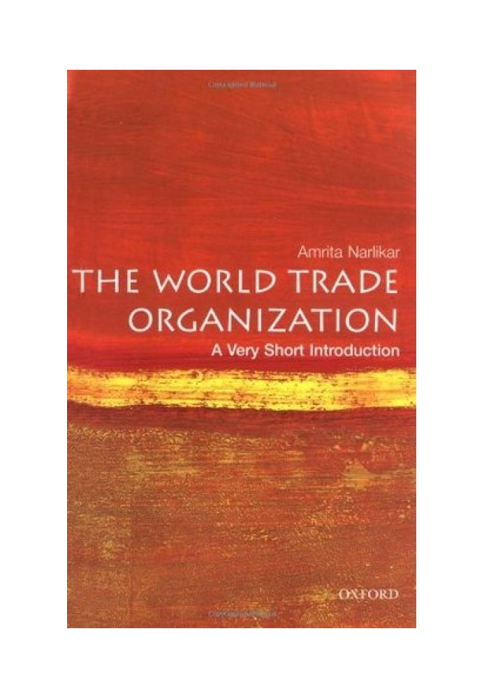 Світова організація торгівлі: дуже короткий вступ